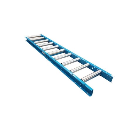 Ultimation Gravity Conveyor, 24inW x 10L, 1.5in Dia. Rollers URS14G-24-6-10-R1